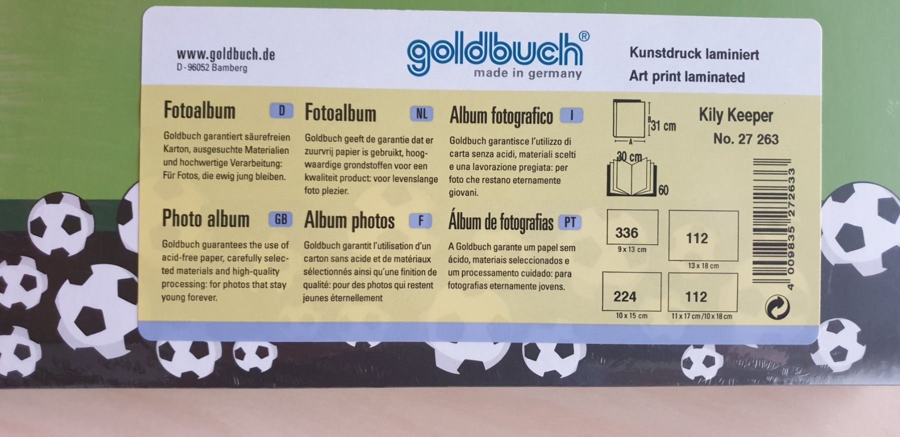 Album: Album de photos – Nuovo e nell'imballaggio originale da Delémont venduto da 4train4 1