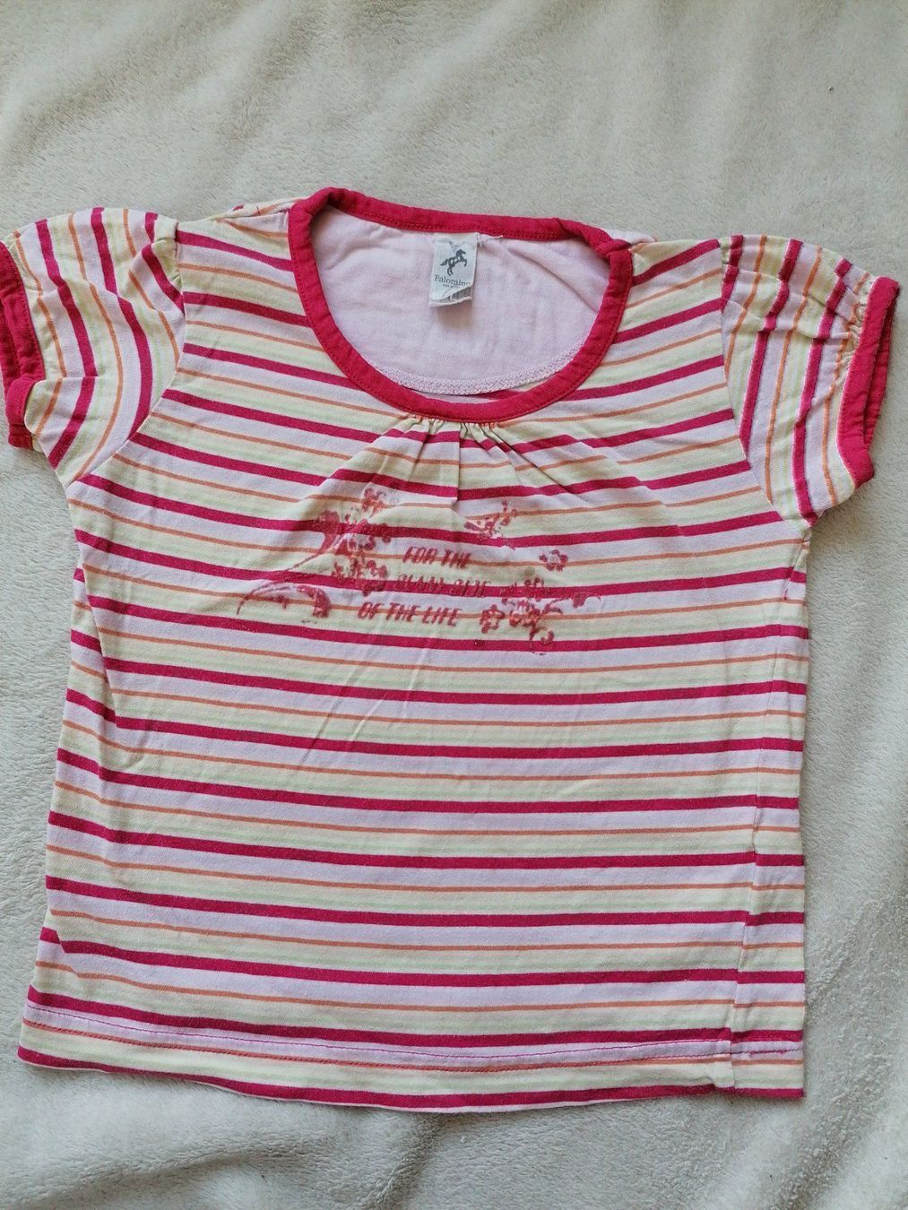 Camicette, T-shirt & Top: T-shirt 104/110 Bio Baumwolle – Usato da Büttikon AG venduto da Amineah