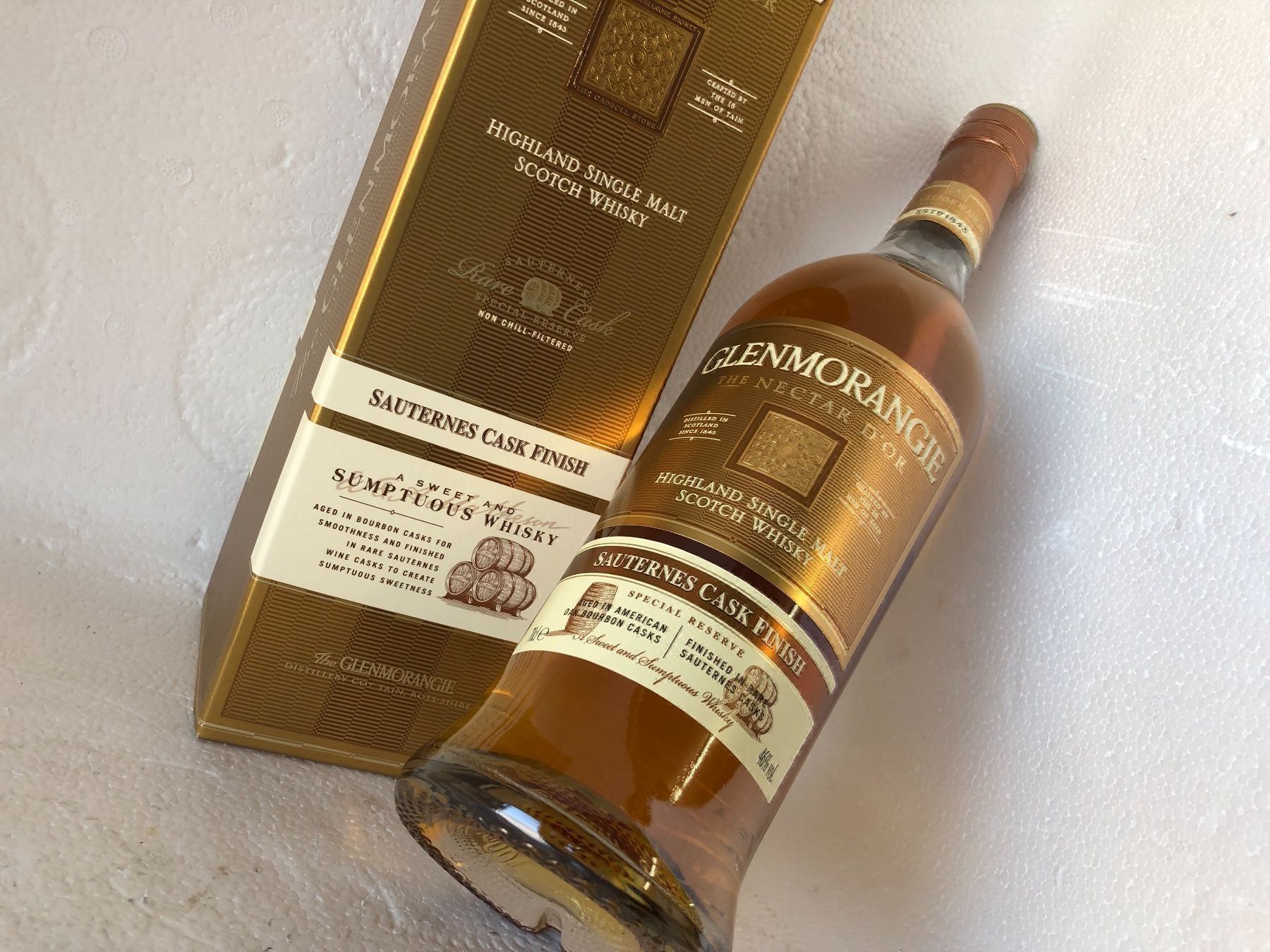 Glenmorangie Spiritueux: Glenmorangie Sauternes Cask Nectar D‘Or – Neuf avec emballage d'origine à Wöschnau par Vinsale 8