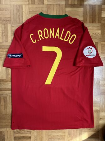Original Ronaldo Portugal EM 2008 Trikot L