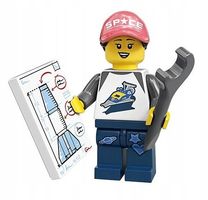 Lego 71027 - Nr6: Rocket Girl - Series 20 Minifigur