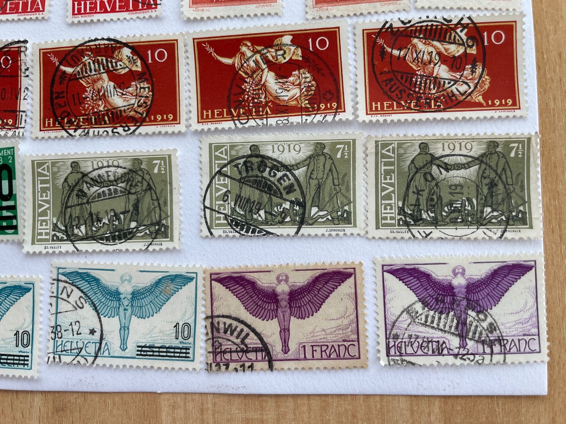 Tutti i francobolli: 50 timbres HAUTE VALEUR dès 20.- – Usato da Sonceboz-Sombeval venduto da Comment2 2