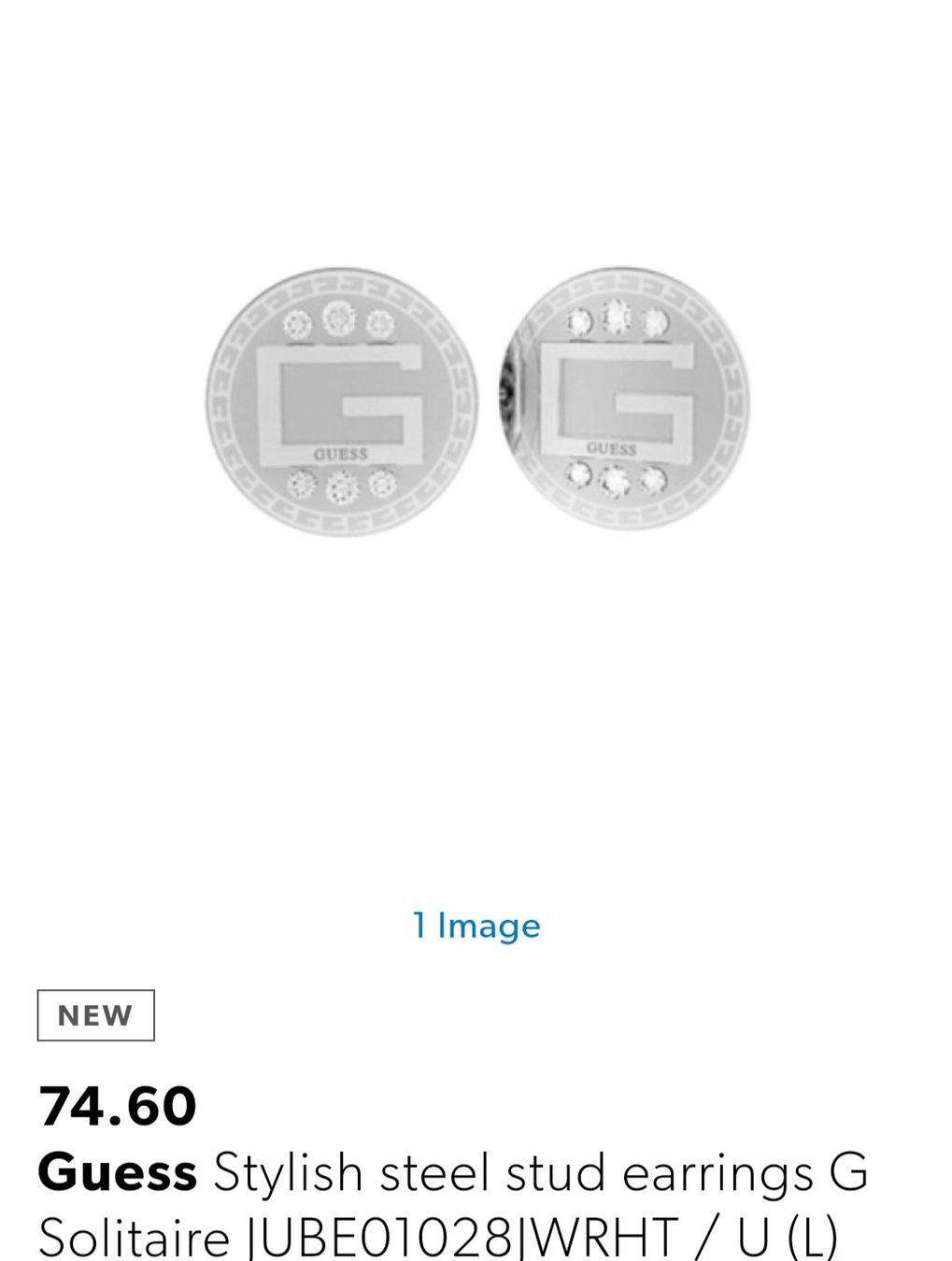 Guess Orecchini pendenti & Orecchini a lobo: GUESS Ohrstecker NEU – Nuovo (secondo la descrizione) da Büttikon AG venduto da bluehim74 2