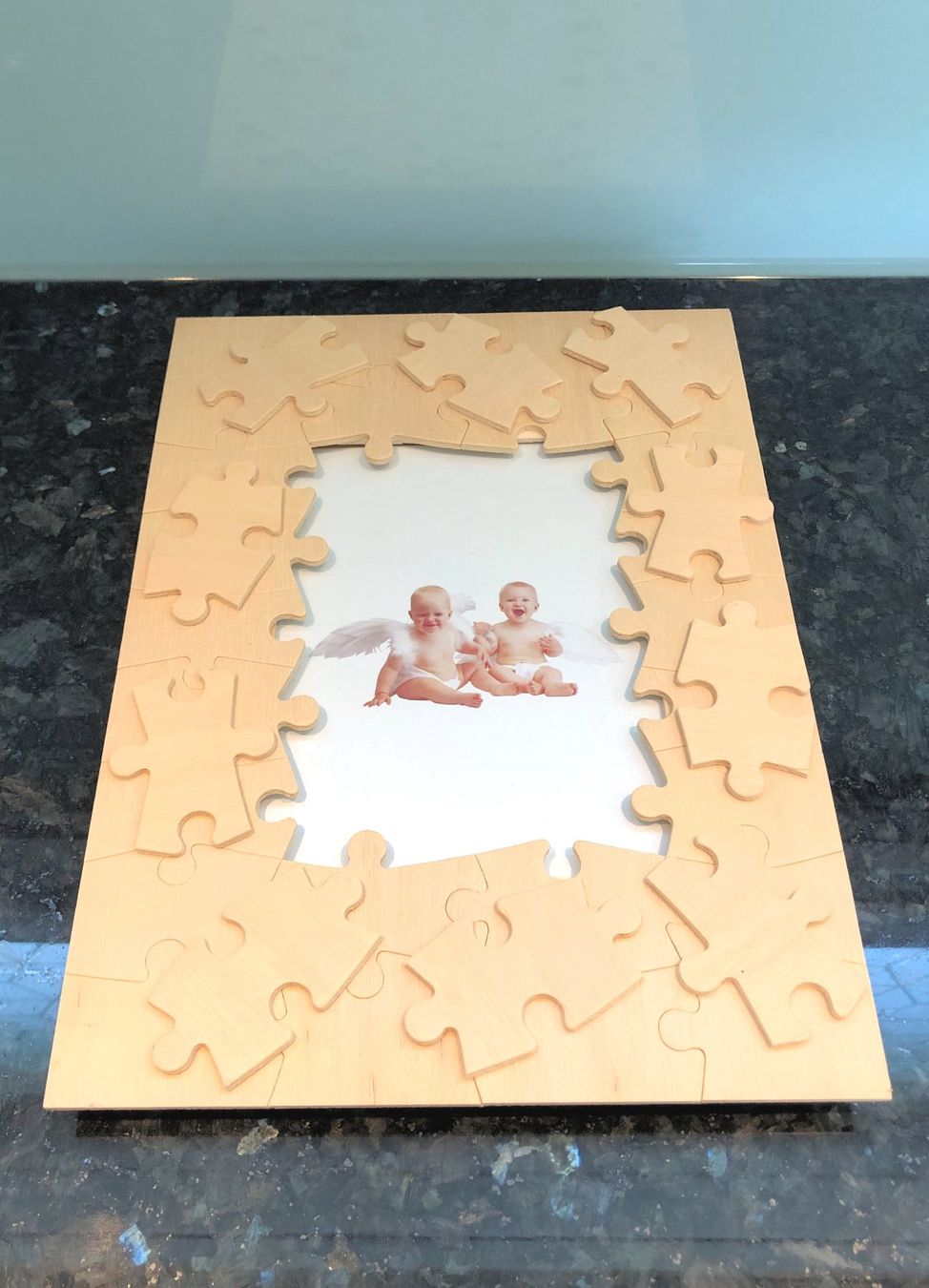 Cornici: Bilderrahmen "Puzzle" aus Holz – Nuovo (secondo la descrizione) da Rüti ZH venduto da Jasna89 1