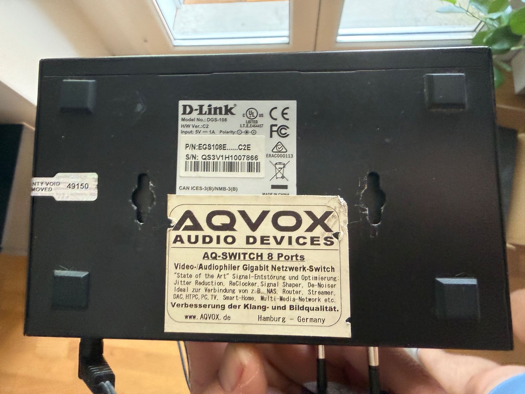 Hub & Switch: AQVOX AQ-Switch-8 High-End – Usato da Schlieren venduto da BT89 1