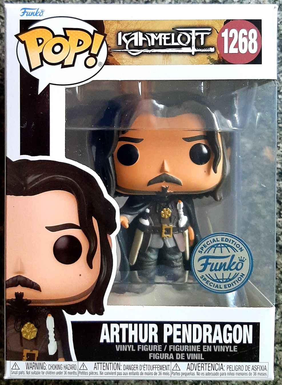 Funko Statuette: Funko Pop Kamelott  Arthur Pendragon – Nuovo e nell'imballaggio originale da Montet (Glâne) venduto da KOADA
