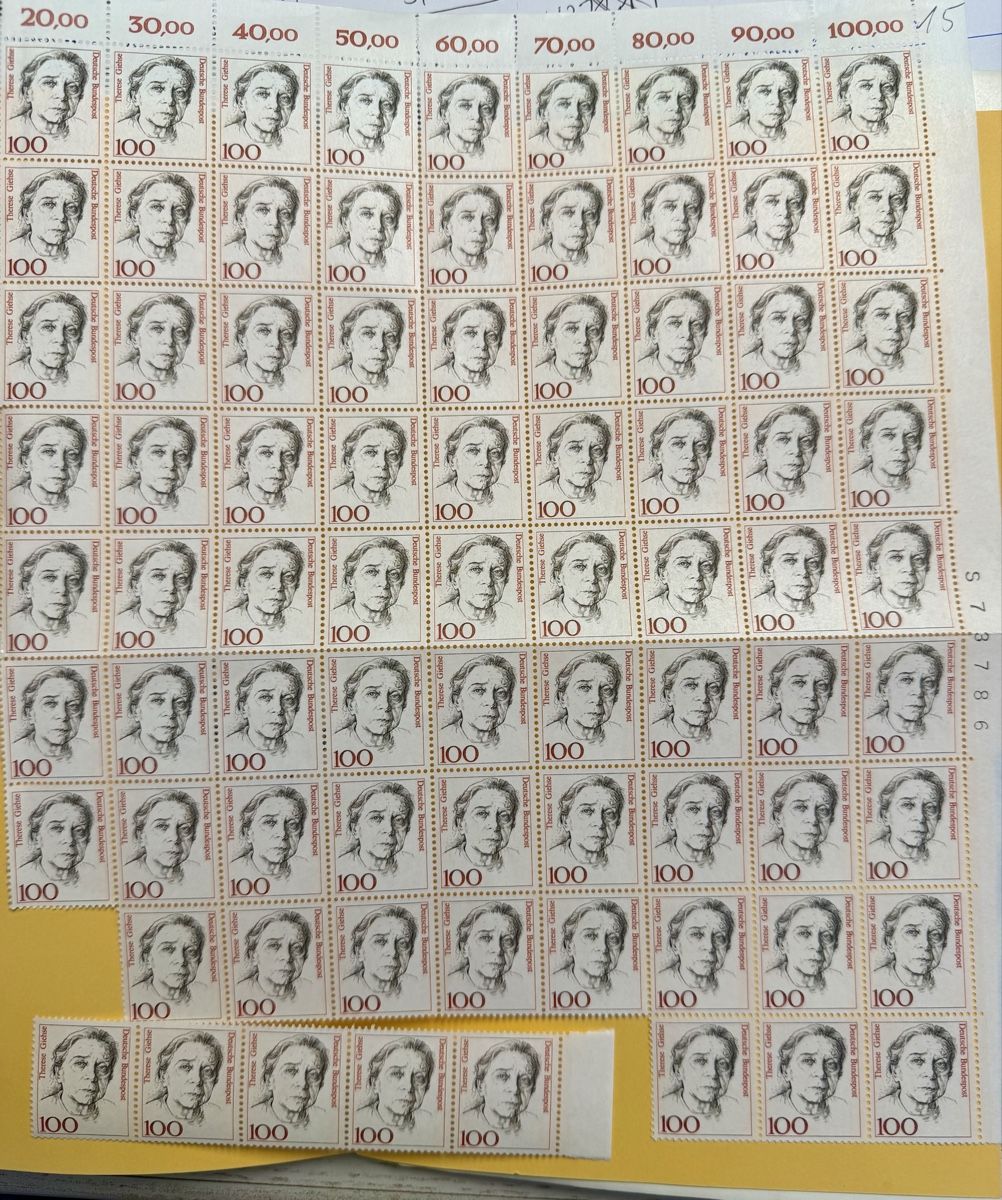 Tutti i francobolli: Alte Briefmarken Sammlung Deutsche Bundespost – Nuovo (secondo la descrizione) da Bottighofen venduto da JoKeR1981 2