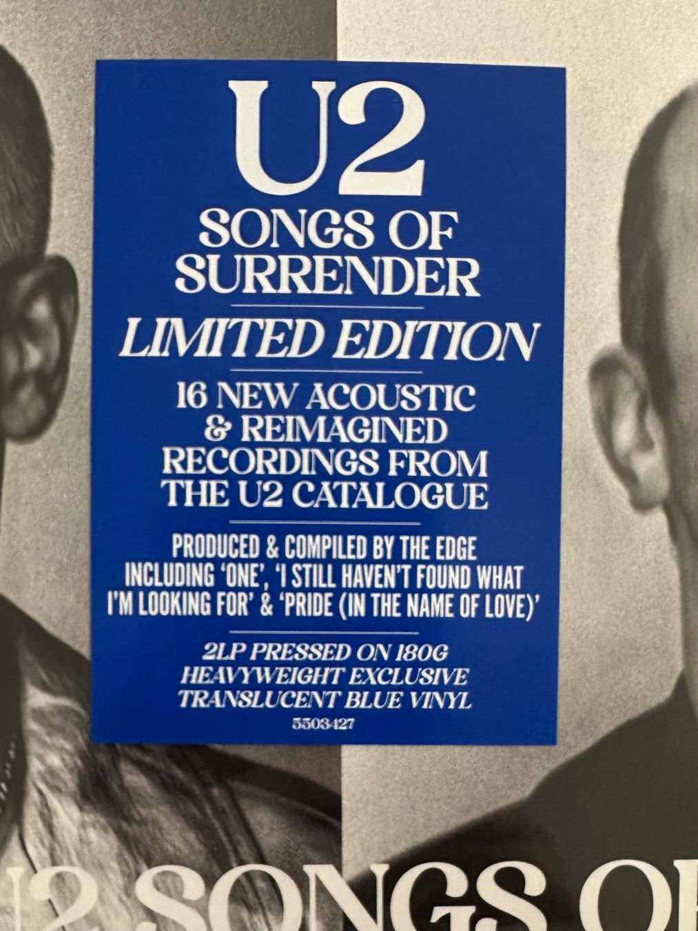 Schallplatten: LP - U2 - Songs Of Surrender – Neu und originalverpackt aus Breganzona von Onairda75 2