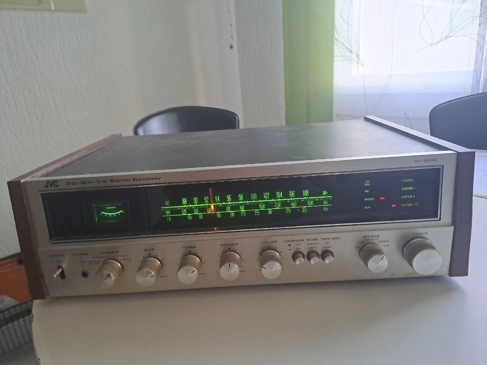 JVC Ricevitori: JVC STEREO RECEIVER VR - 5505 L – Usato da Uetendorf venduto da Essiggurken