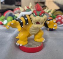 BOWSER AMIIBO FIGURINE NINTENDO COLLECTION FIGURE MARIO