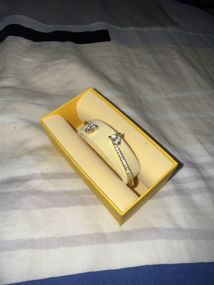 Swarovski Bracciali & Braccialetti: Swarovski Gold Armband mit Steinen – Nuovo e nell'imballaggio originale da brunnen venduto da mar_5d5q 3