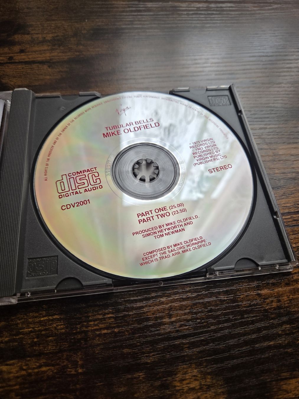 CD: Mike Oldfield Tubular Bells CD Part One Part Two – Usato da Winterthur venduto da Maricels_Boutique 3