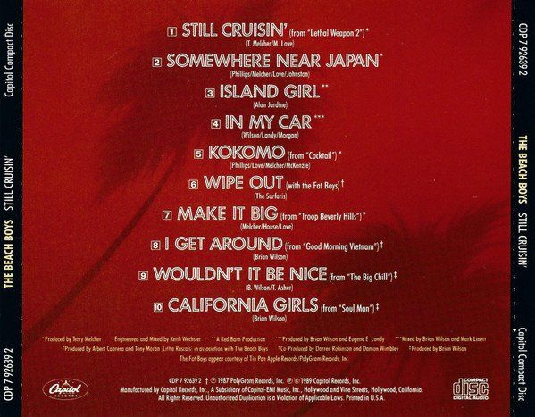 CDs: Beach Boys - Still Cruisin' – Gebraucht aus Bionnens von Meg011 1