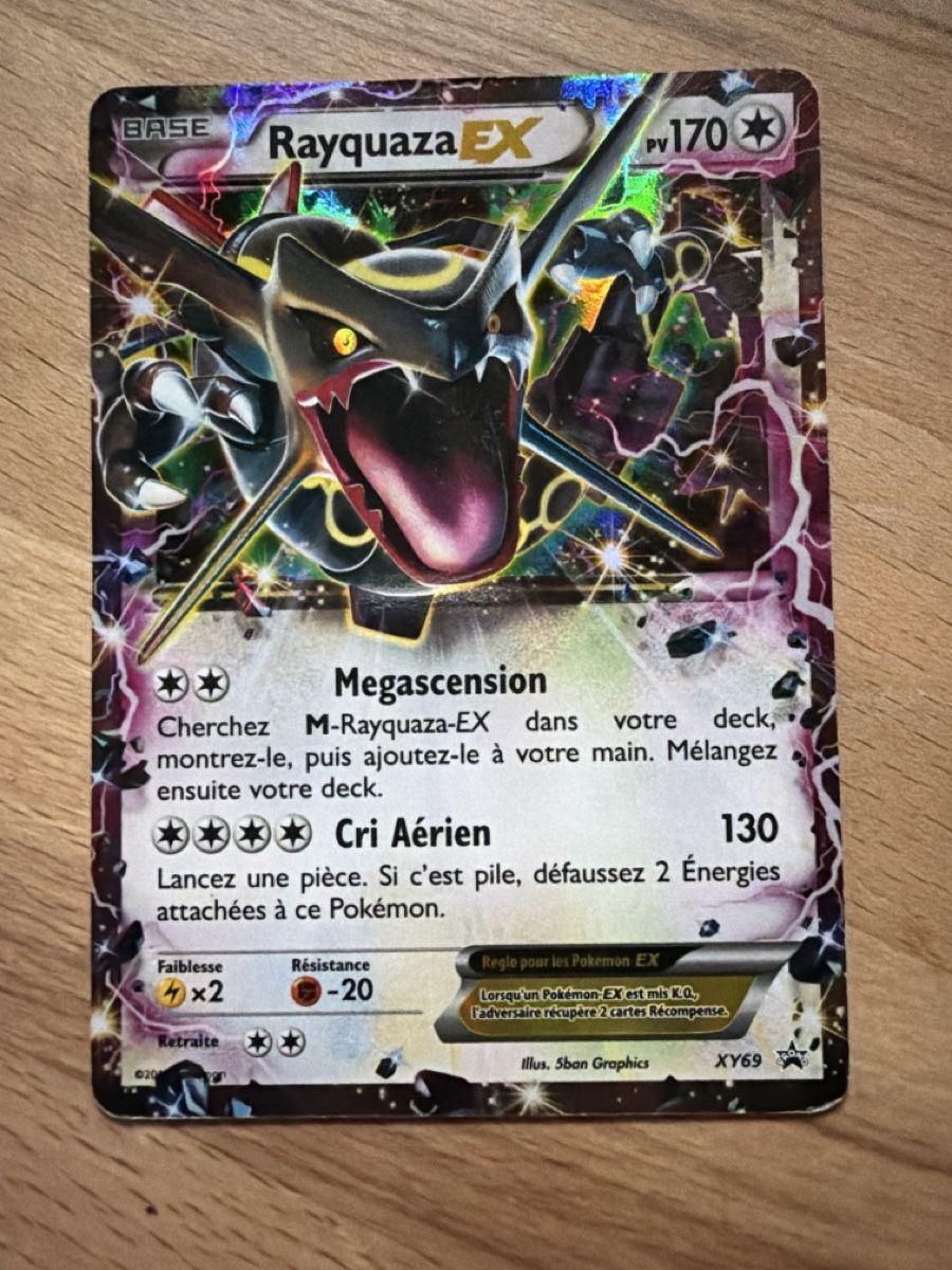 Pokémon Sammelbilder & Trading cards: Rayquaza EX XY69 FR – Gebraucht aus Conthey von Vswissplugs.com 1