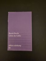 Bertolt Brecht - Leben des Galilei - Edition Suhrkamp