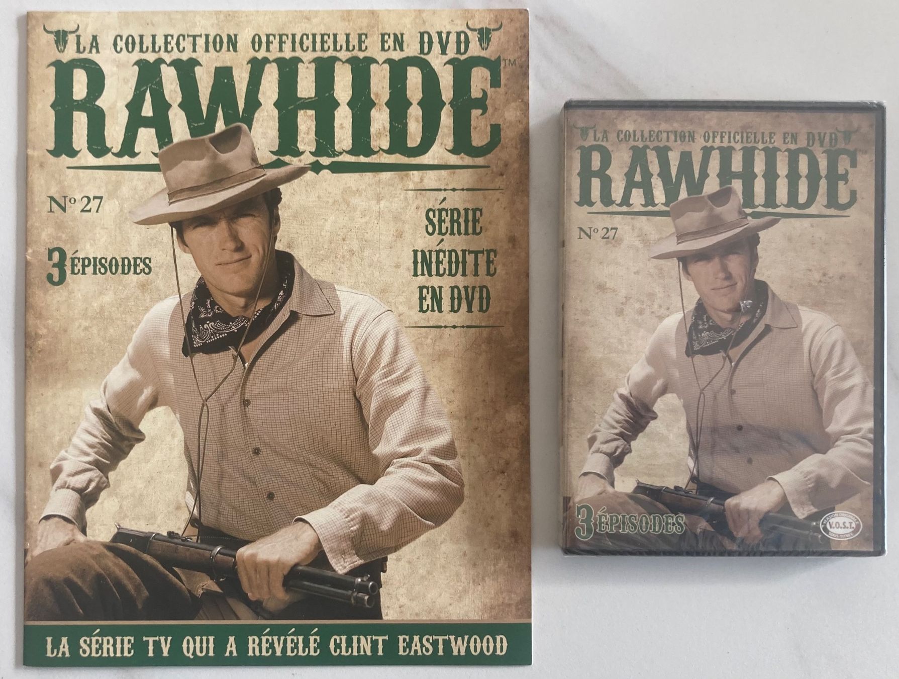 Tutti i DVDs: CLINT EASTWOOD - RAWHIDE N°27 – Usato da Poliez-Pittet venduto da Newtown-Records