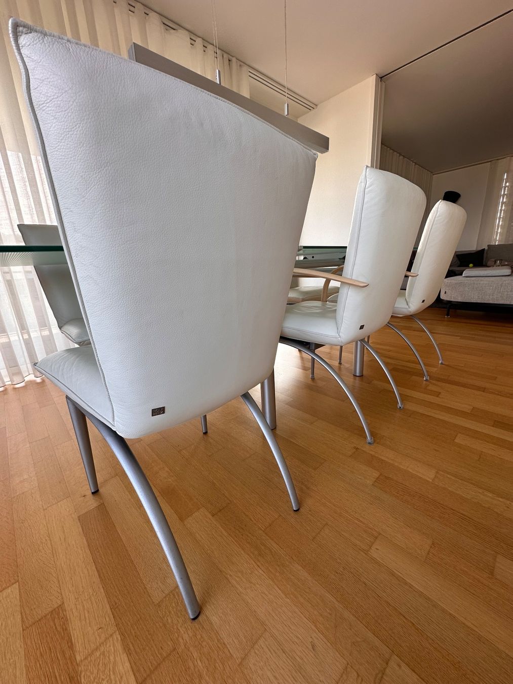 Rolf Benz Sedie: 6 Designer Lederstühle von ROLF BENZ – Usato da Kreuzlingen venduto da Biha23 9
