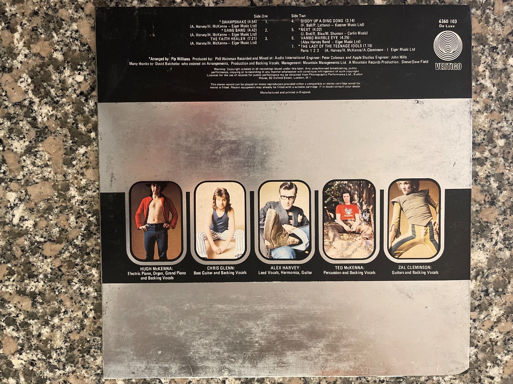 Dischi in vinile: A67/The Sensational Alex Harvey Band - Next – Usato da Frutigen venduto da Philippe_jsp 1