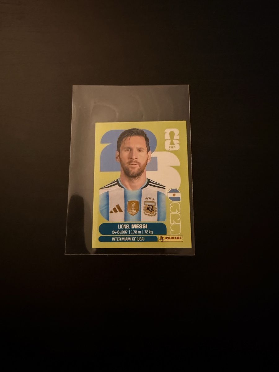 Panini Carte collezionabili: Messi WM 2026 Panini Sticker – Nuovo (secondo la descrizione) da Mumpf venduto da jonasritter