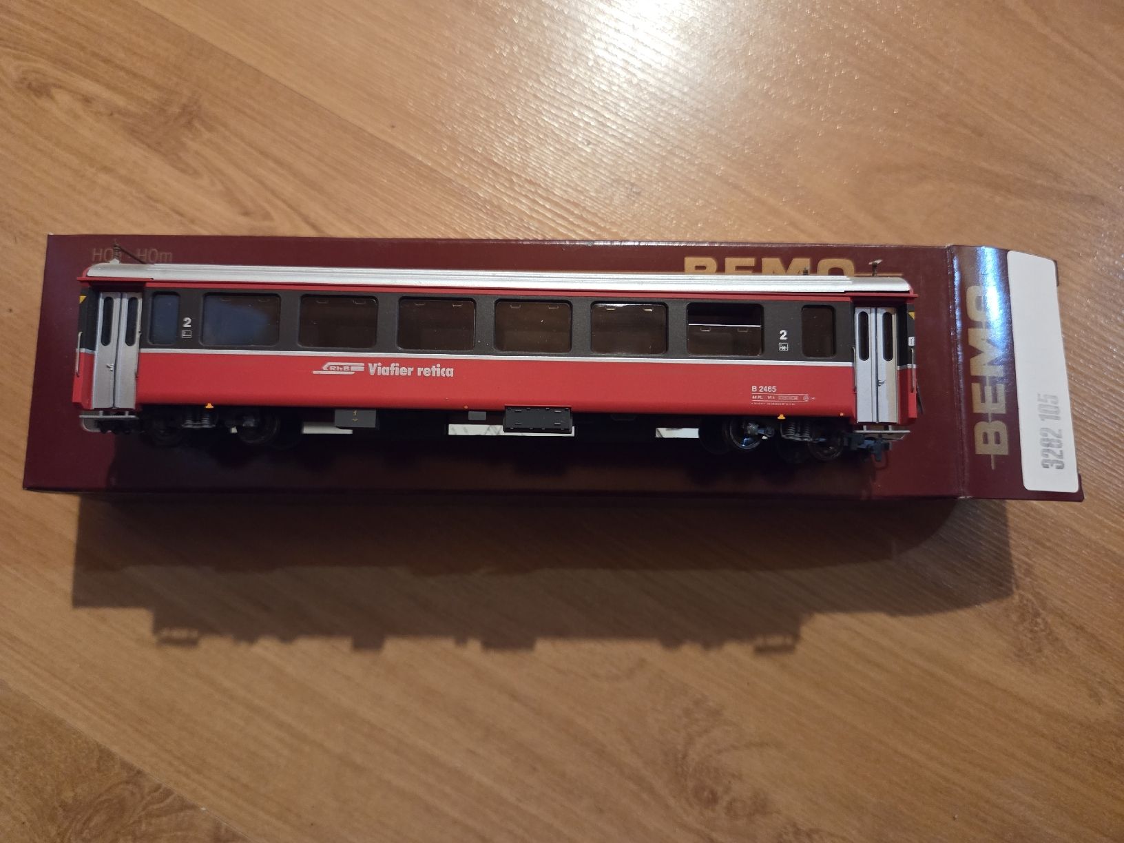 Bemo Modelleisenbahnen: Bemo 3282 105 RhB B 2465 2. Klasse – Gebraucht aus Illhart von Markus203