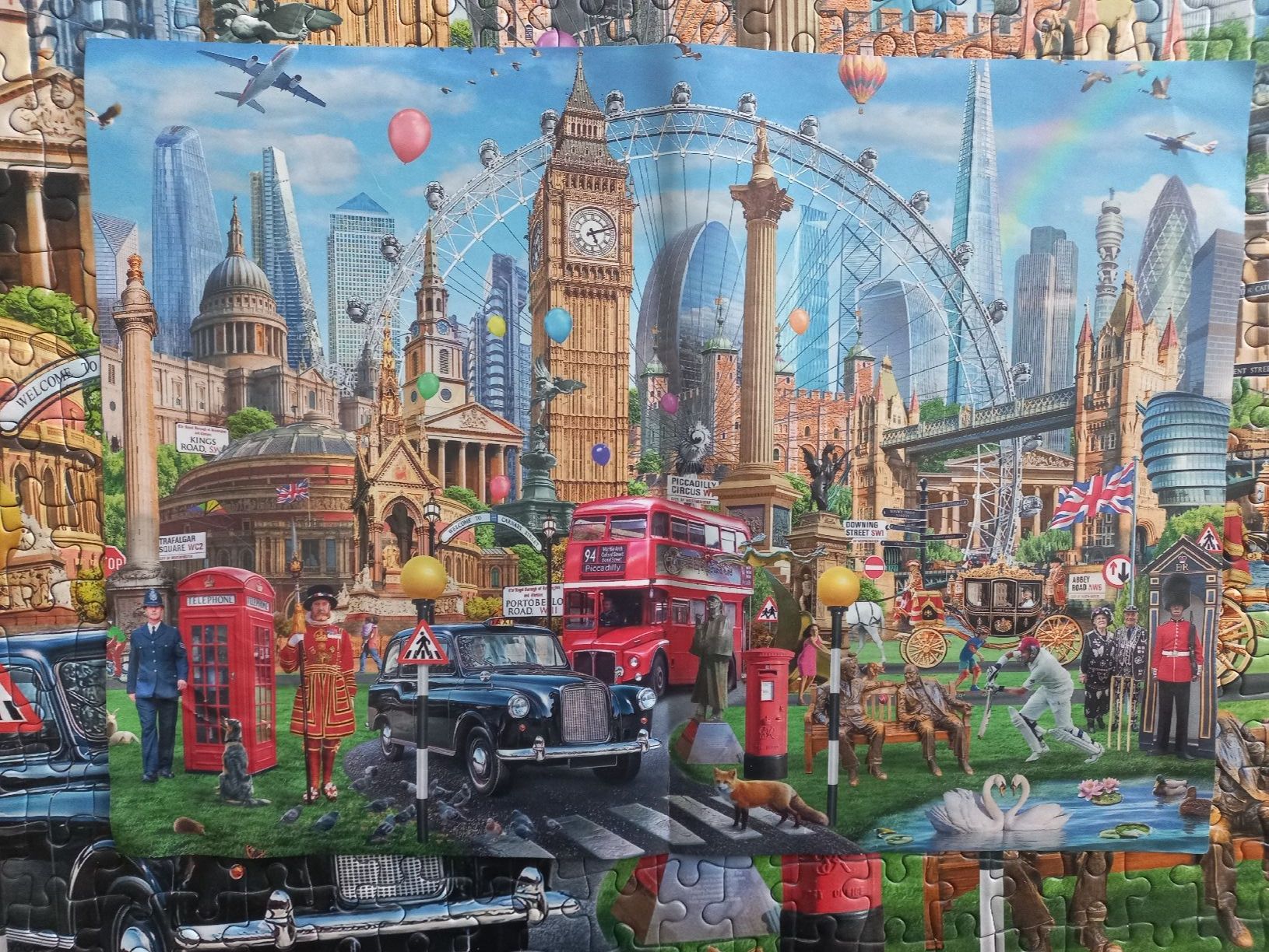 Puzzle: London Puzzle, 1000 Teile – Usato da Lachen SZ venduto da jimmygoal13 7