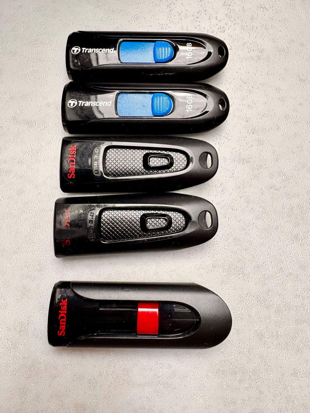 Sandisk USB Sticks: 5x SanDisk USB 3.0 + 2.0 Sticks – Gebraucht aus Hermetschwil-Staffeln von Mobile2013