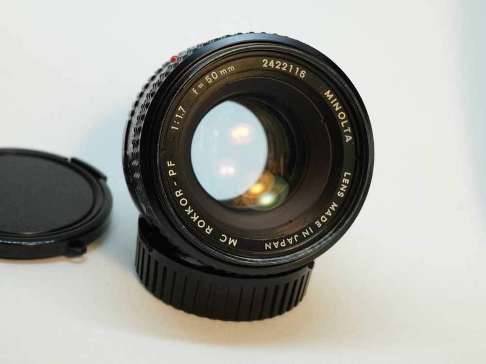 Objectif Minolta MC Rokkor-PF 50mm F/1.7 - Monture MD - Occasion