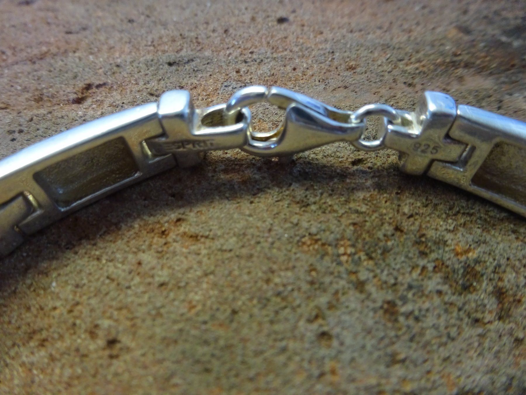 Bracciali & Braccialetti: Armband "Hopp Schwiiz" / 925 Silber – Usato da Esslingen venduto da FetteSchnecke 3