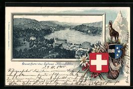 Passepartout-Lithographie Rheinfelden, G