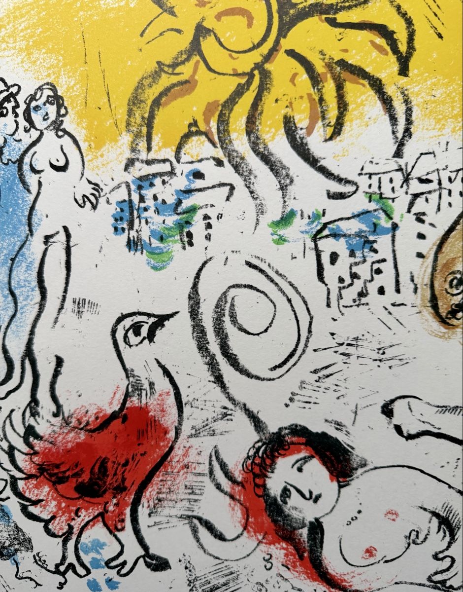 Arts picturaux & lithographies: Lithographie originale Chagall, 1973 – D'occasion à Choulex par collectart 3