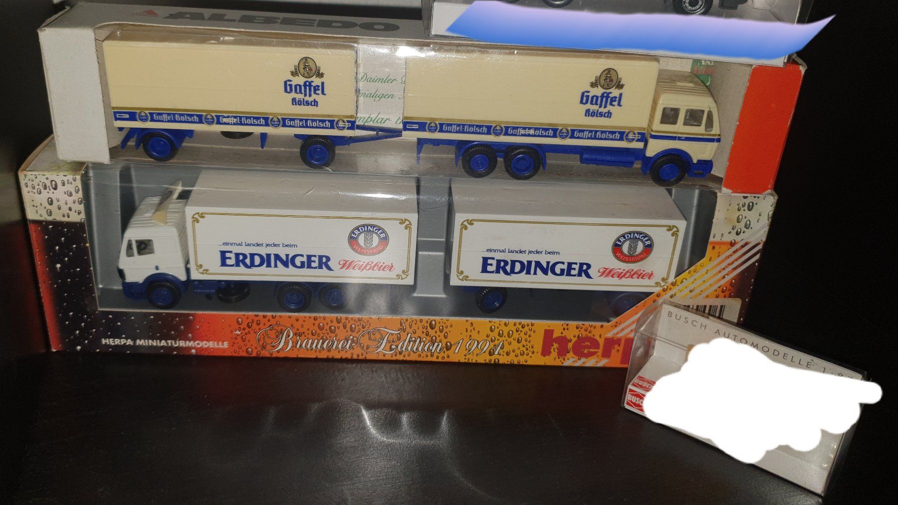 Herpa Kit di modellismo & Modellini statici: 2x 1:87 Modelle Herpa, Albedo – Nuovo (secondo la descrizione) da Baar venduto da Liebherrbagger