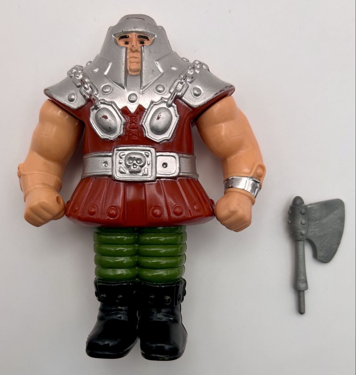 Masters of the Universe Statuette: MOTU Vintage Ram Man Figur komplett mit Mini-Comic – Usato da Oberhasli venduto da Schneeschueh 2