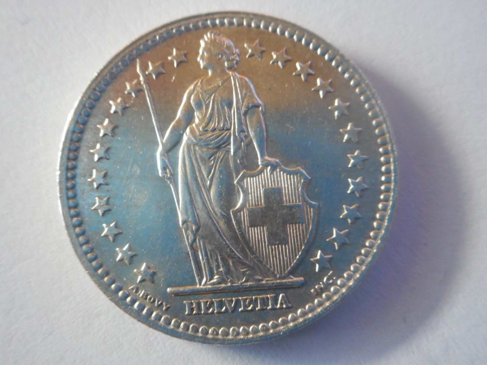 Tutti le monete: 2 Fr. 1943 silber  unz/stgl – Nuovo (secondo la descrizione) da Kriegstetten venduto da pizlad2010 4
