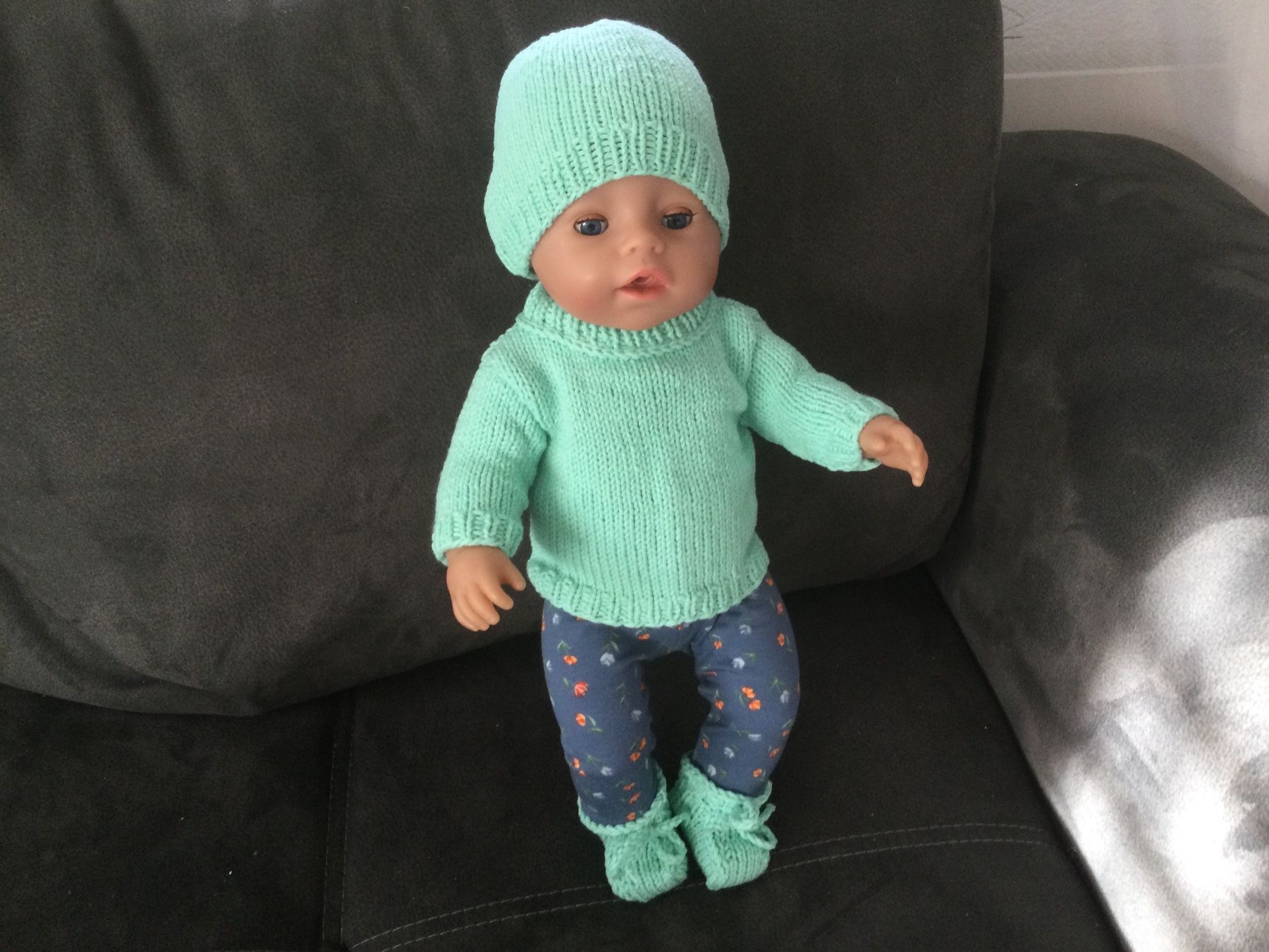 Puppen: Garnitur Baby Born 43 cm – Neu (gemäss Beschreibung) aus Roggwil TG von Strick-Fee 2