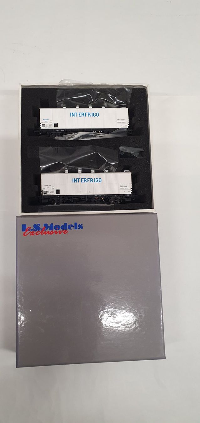LS Models Modelleisenbahnen: LS Models 32103 SNCB Set Kühlwagen Icefs – Neu und originalverpackt aus Würenlos von juruth