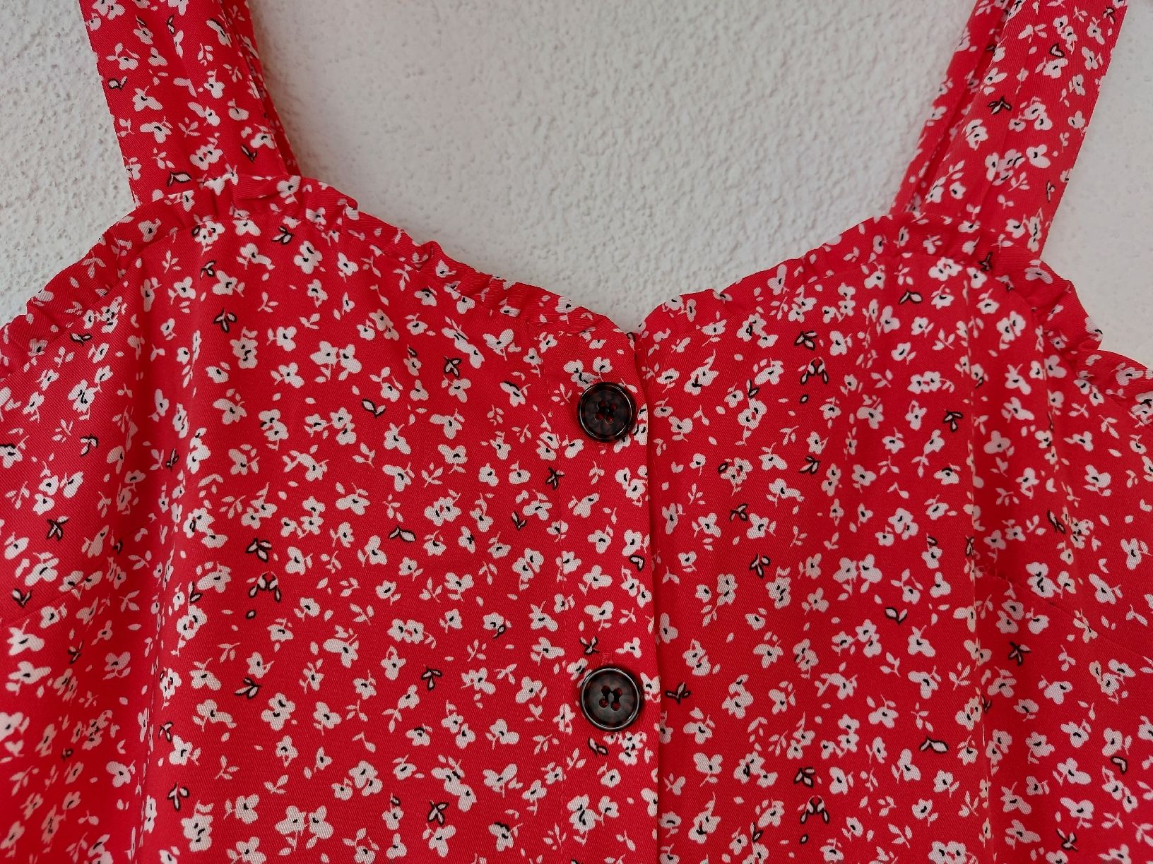 Kleider: Sommerkleid, Rot und geblümt  – Gebraucht aus Effingen von roe_7mb7 2