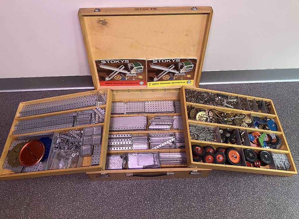 Kit di costruzioni: STOKYS Holz-Sortierkasten – Usato da Winterthur venduto da Stollentroll