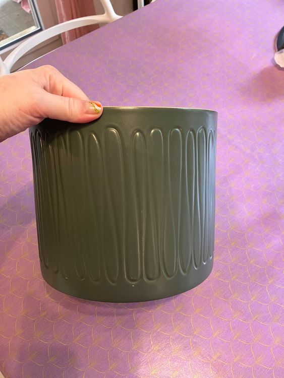 Grand cache pot ikea ginnalal n vert bleu 19 cm neuf kaufen auf ricardo