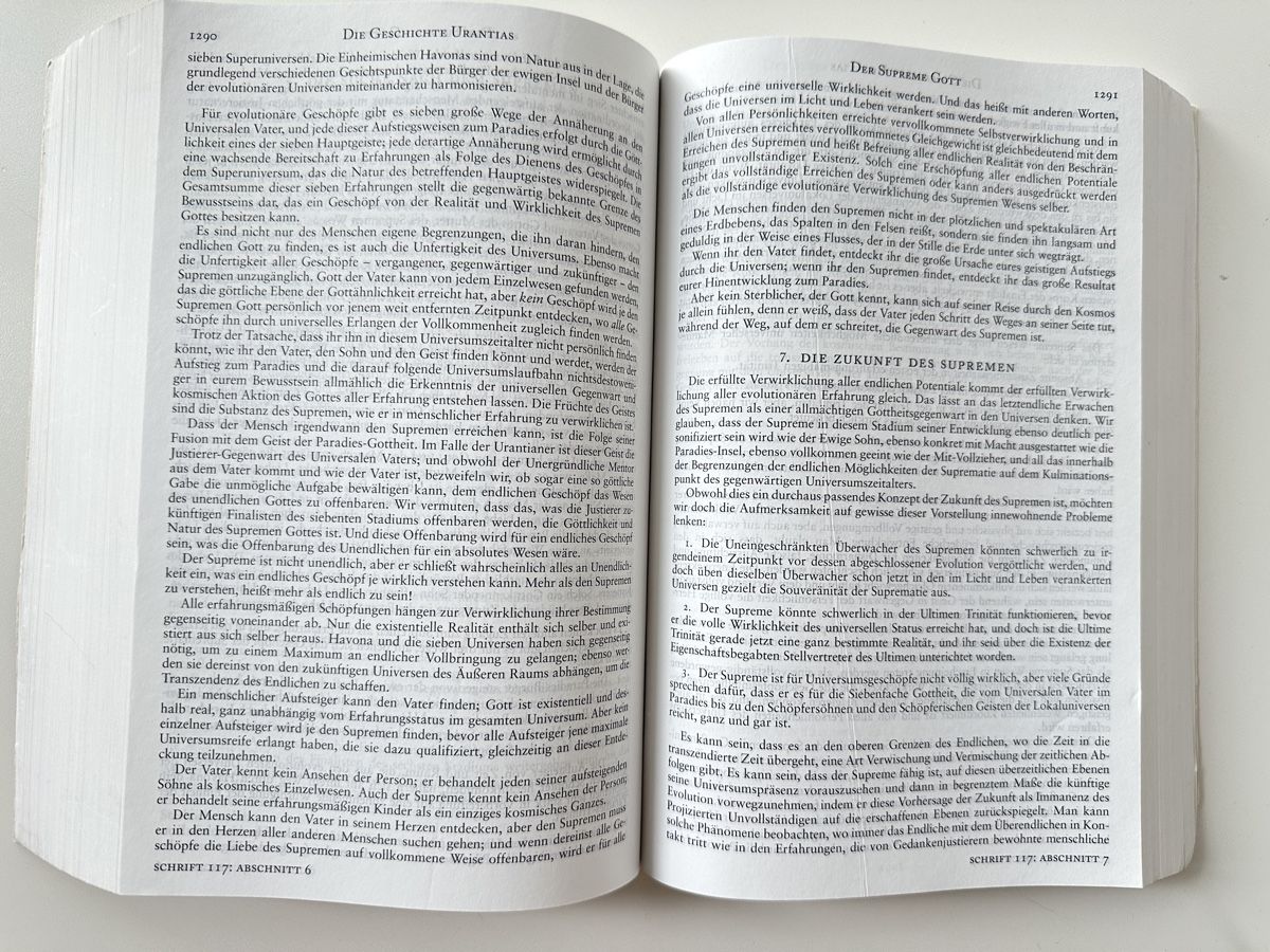 Bücher: Das Urantia Buch, Deutsch – Gebraucht aus Winden von LenaLailani 3