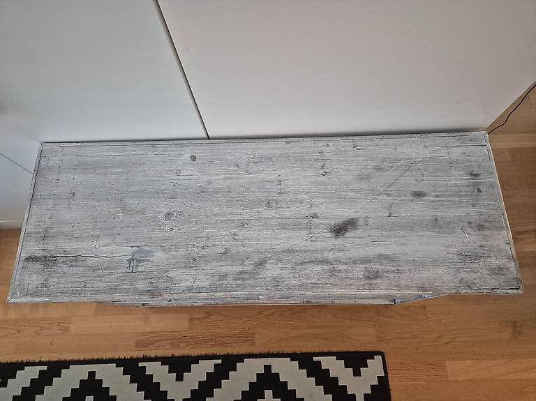 Cassettiere: Shabby-Chic Möbel mit 3 Schubladen & Ablageflächen, Grau – Usato da Kriens venduto da Moana89 4