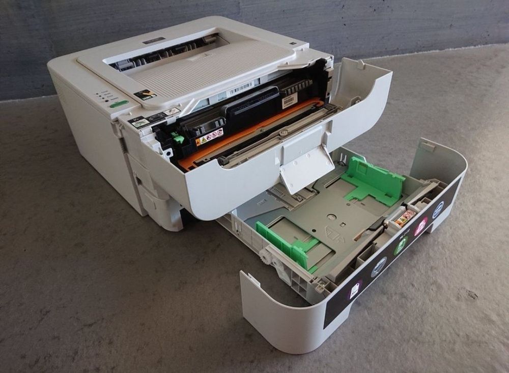 ROTRi Staubschutzhülle Für Brother HL-2130 Drucker - Maßgenau Grau