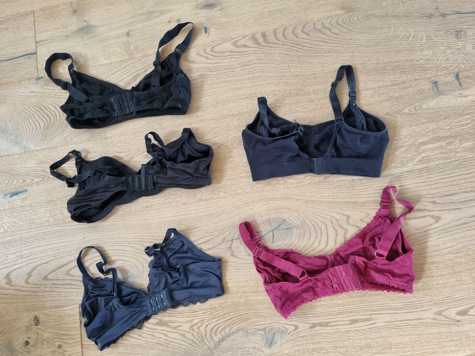 Altra biancheria intima: BH-Set (5 Stk.) - Bequeme Still-BHs – Usato da Oberwil b. Zug venduto da Steffely 1