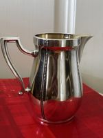 Joli pot à lait en métal argenté