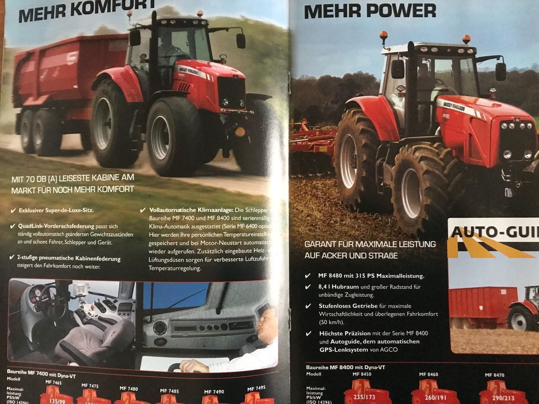 Documenti: MF Massey Ferguson Prospekt – Usato da Balterswil venduto da Jeko1967 2