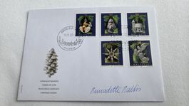 2003 FDC Weihnachtsmarken mit Unterschrift