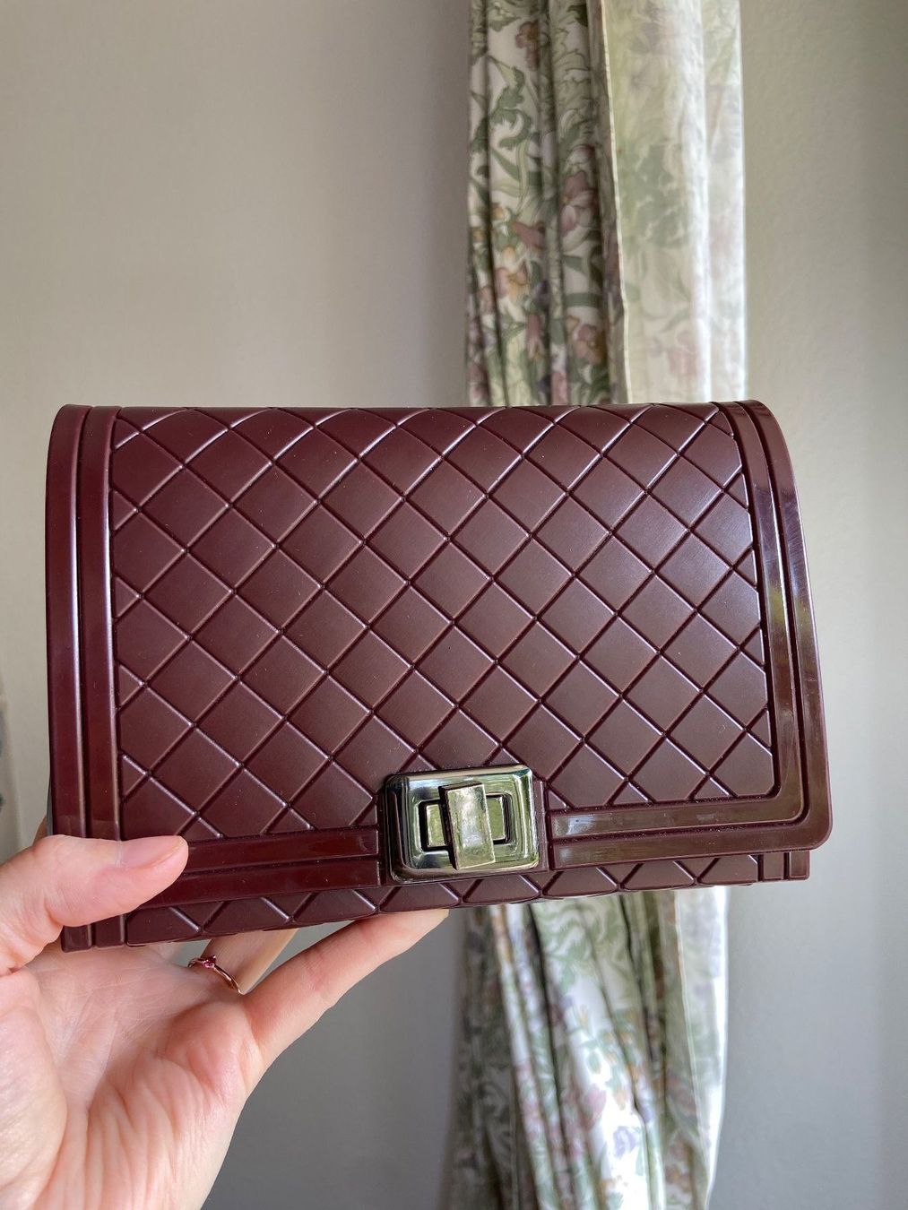 Navyboot Borse da donna: Navyboot burgundy / Bordeaux Abendtasche / Handtasche – Usato da Jonen venduto da Lux.K.