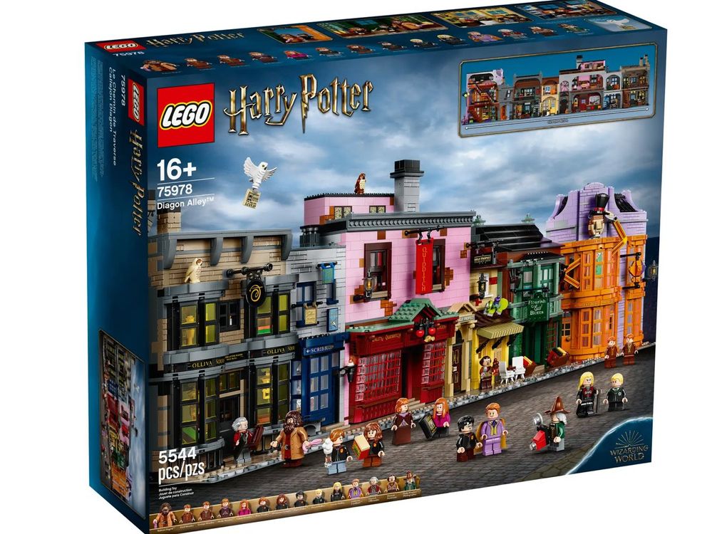 Lego Giocattoli: LEGO Harry Potter Winkelgasse - GEBRAUCHT – Usato da Goldach venduto da JohanCK