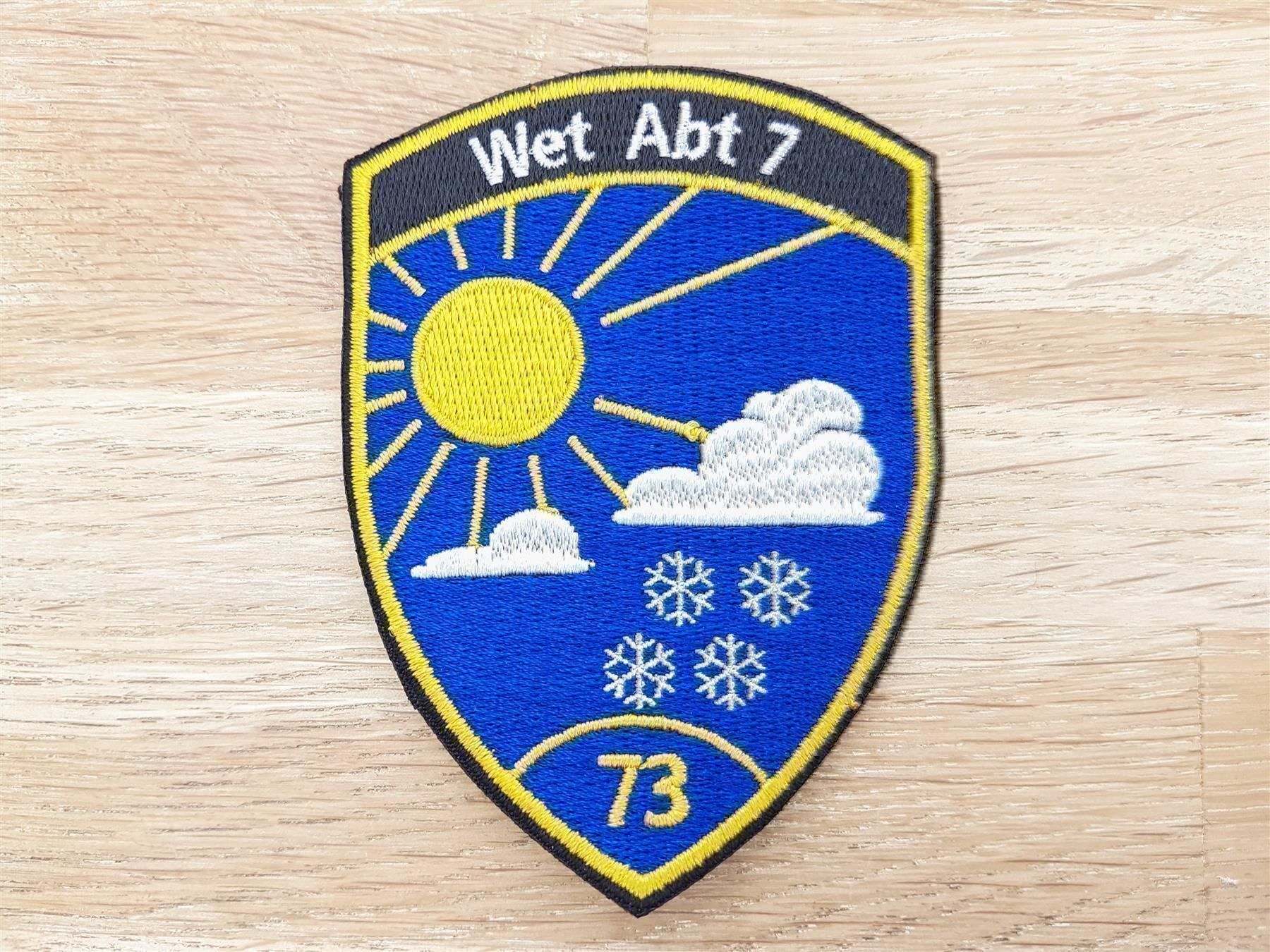 Placchette & Badge: Badge Wet Abt 7 73 blau – Usato da Erlinsbach venduto da S700
