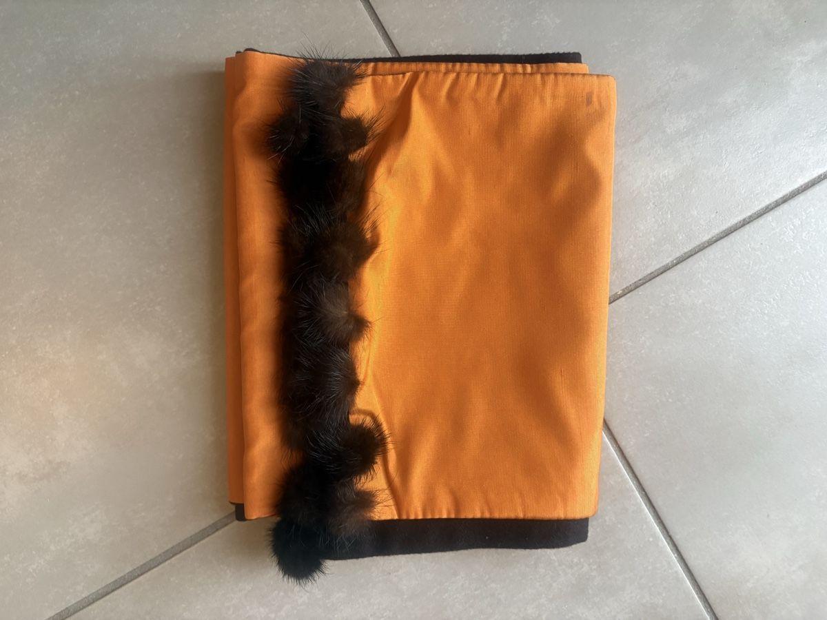 Foulard & Sciarpe: Sciarpa double-face seta/panno – Nuovo (secondo la descrizione) da Lugano venduto da Edera49 1