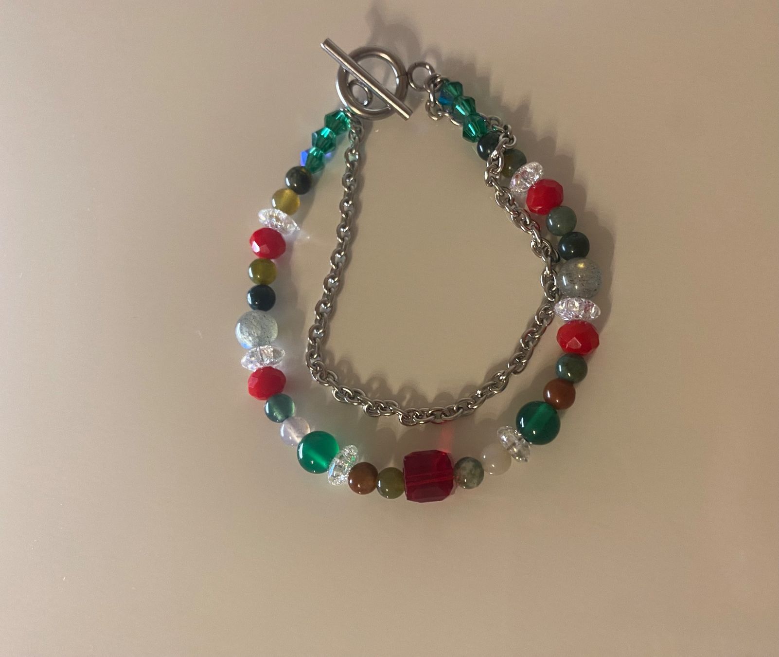Bracciali & Braccialetti: Bracelet ston&crystals – Nuovo (secondo la descrizione) da Grenchen venduto da adl_ds8n
